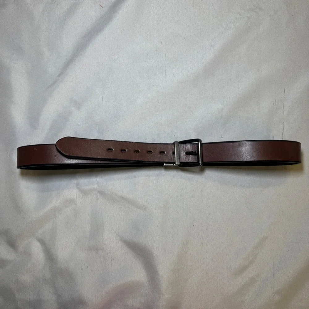 Levis‎ Mens Reversible Belt Brown Black XL 34 36 Gunmetal Buckle